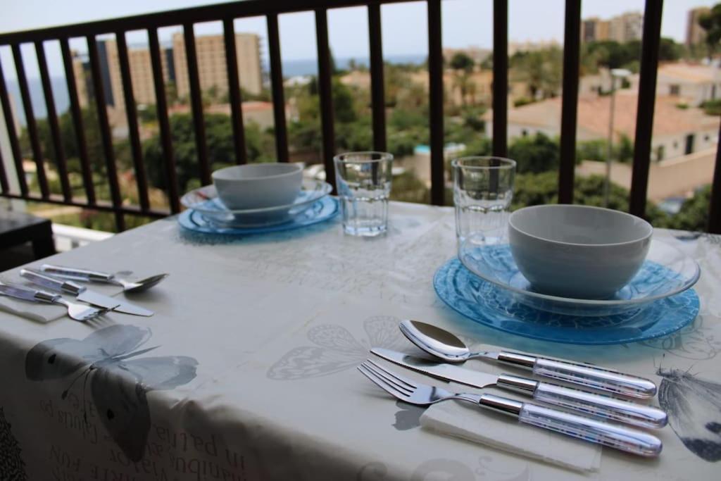Apartamento Vista Al Mar Piscina Playa 3 Min Aguadulce  Kültér fotó
